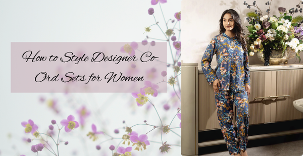 How to Style Designer Co-ord Sets for Women – Day to Night Looks ...