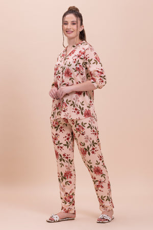 Summer Floral cotton Co-ord
