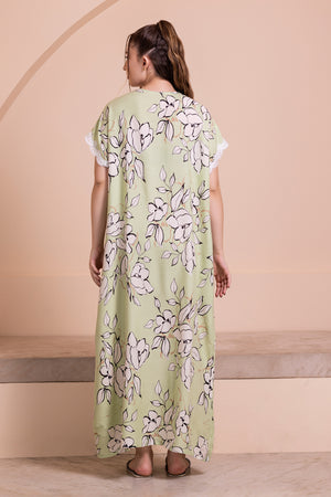Summer Floral Maxi in Cotton