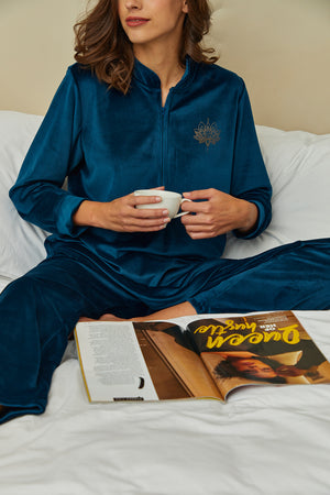 Supersoft Velvet Night suit Private Lives