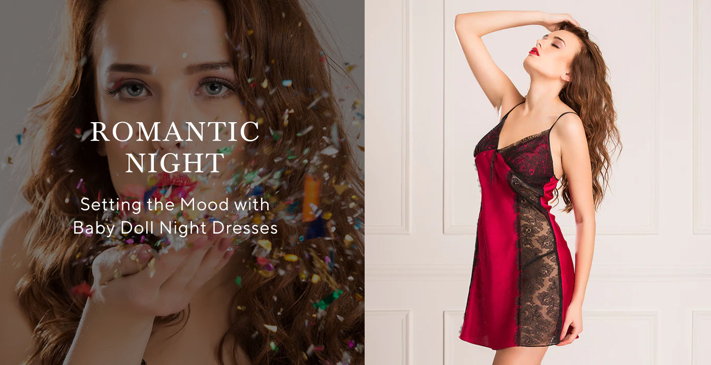 Romantic Night: Setting the Mood with Baby Doll Night Dresses