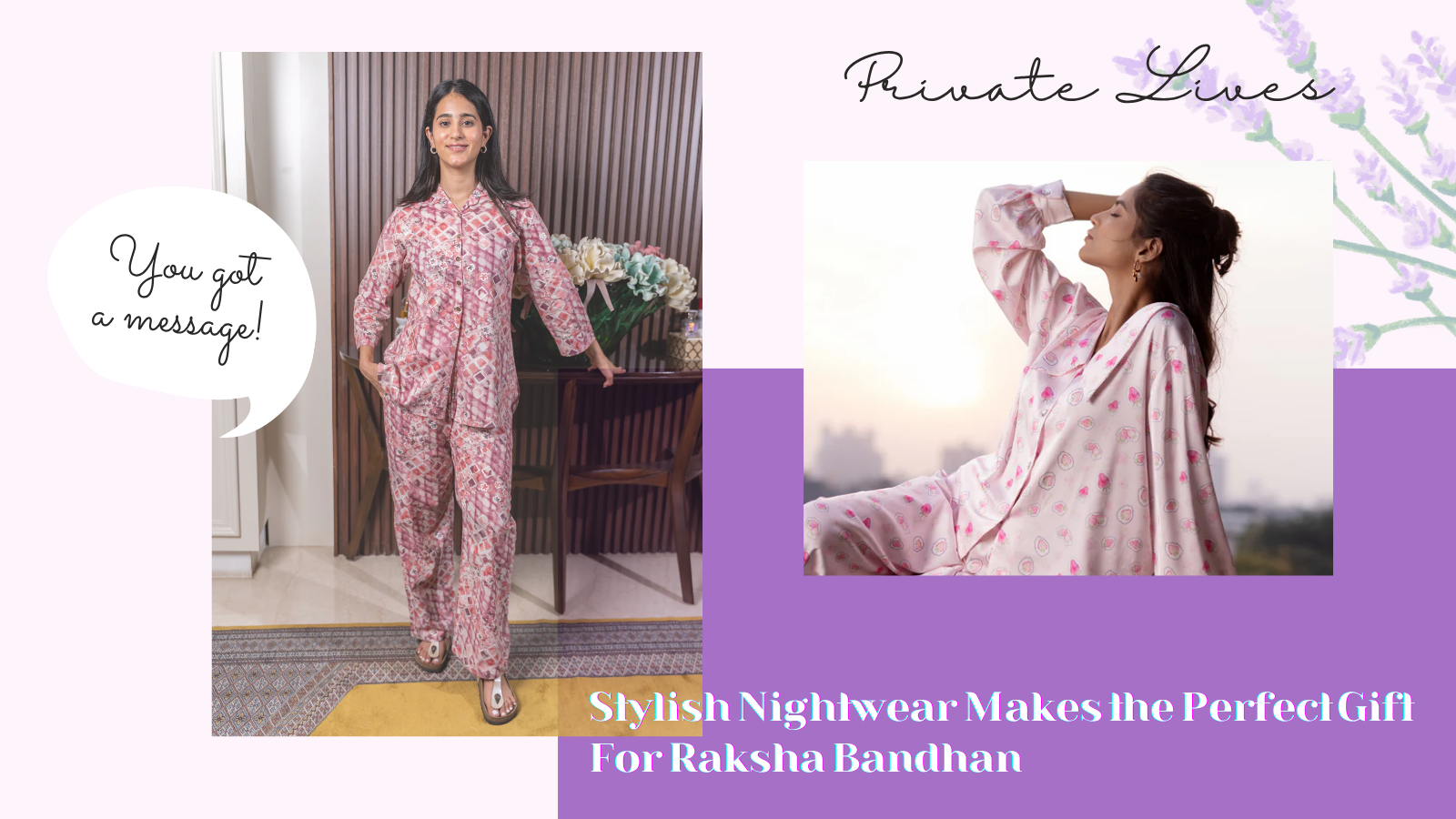 Why Stylish Nightwear Makes the Perfect Gift For Raksha Bandhan