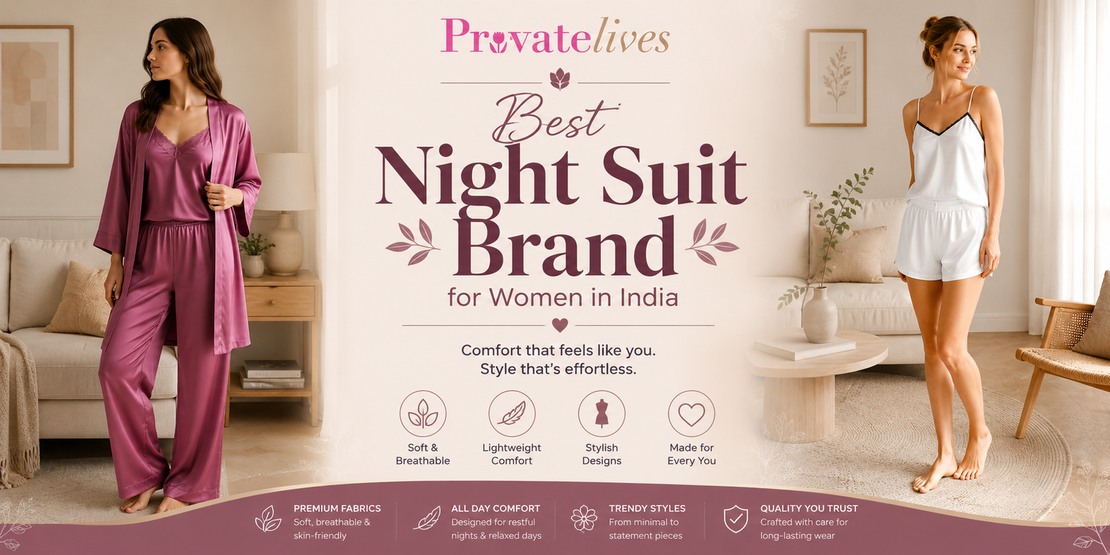 What Is the Best Night Suit Brand for Women in India?