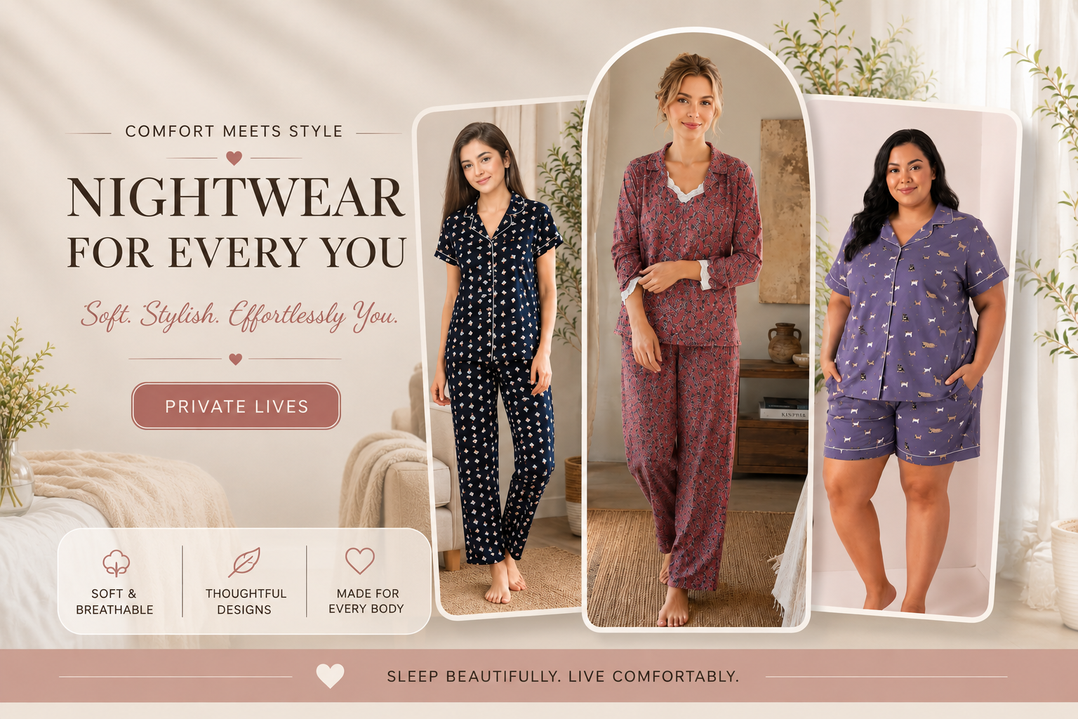 Night Suits For Women That Feel Like a Hug After a Long Day