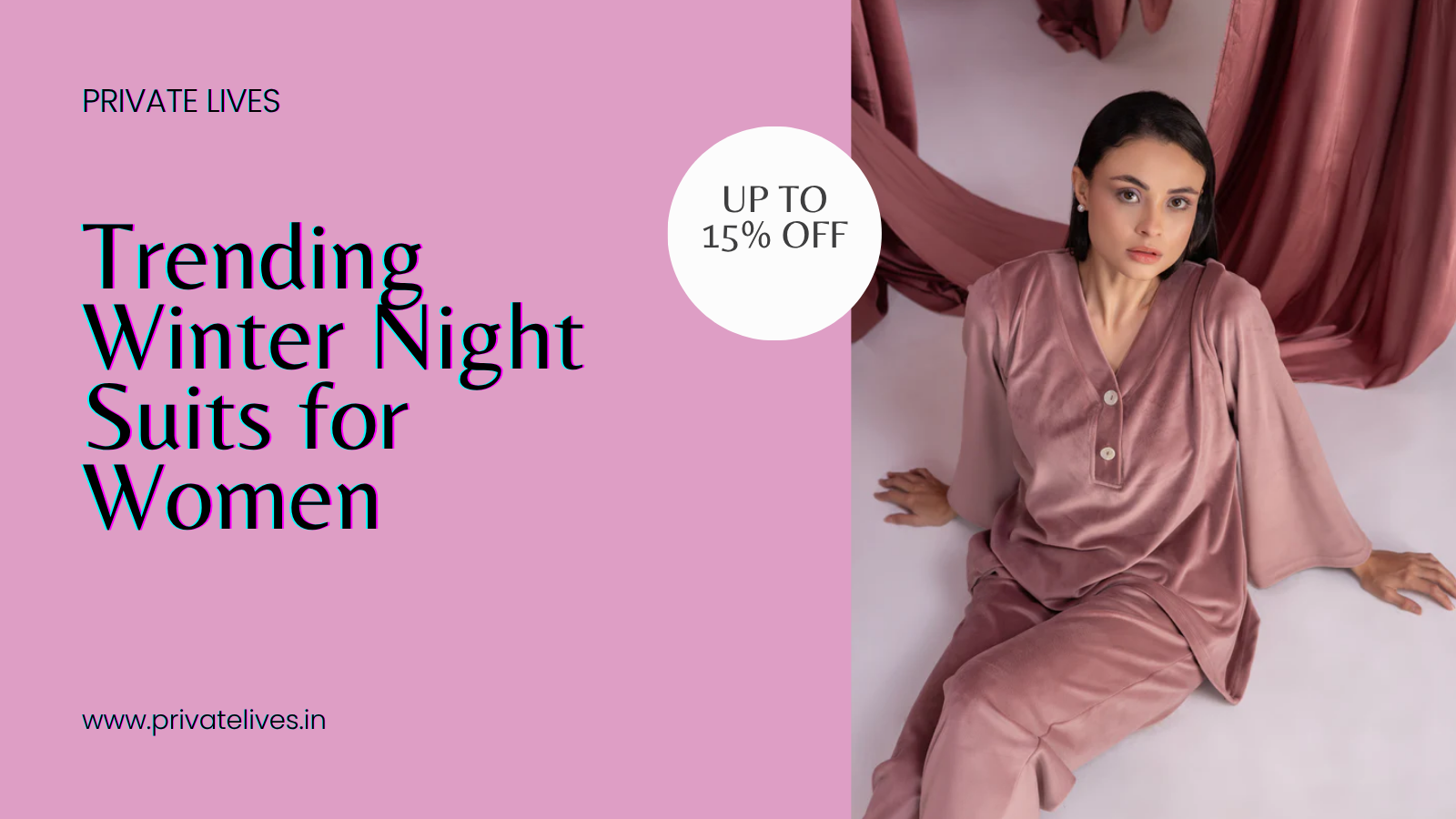 From Velvet to Fleece: Trending Winter Night Suits for Women
