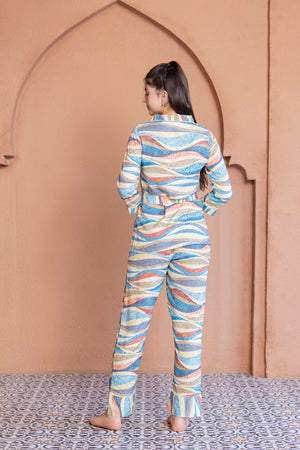 Rainbow Rayon co-ord set