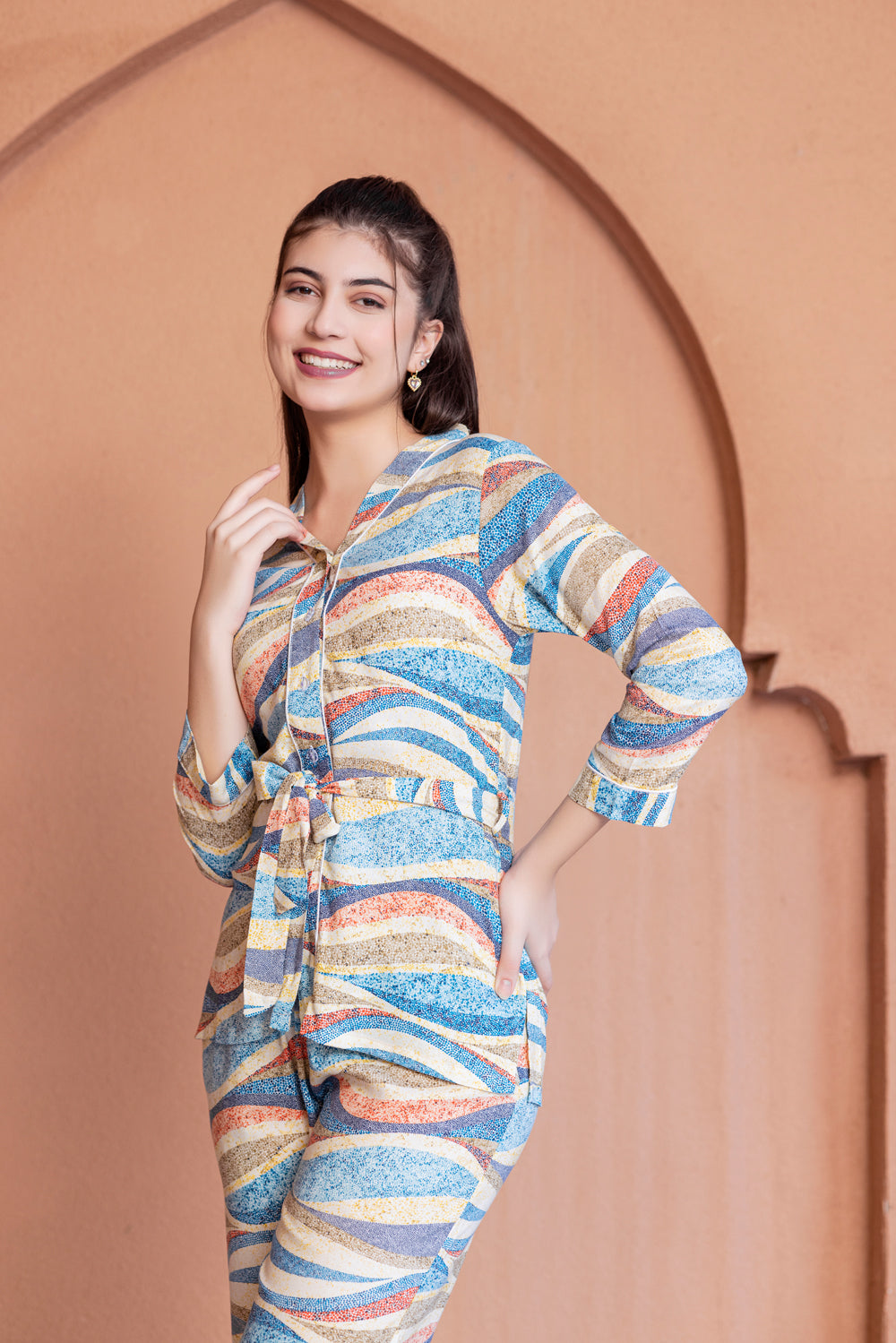 Rainbow Rayon Co-Ord Set