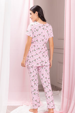 Floral cotton Pj set