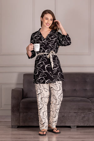 Mix & Match Pj set with Robe