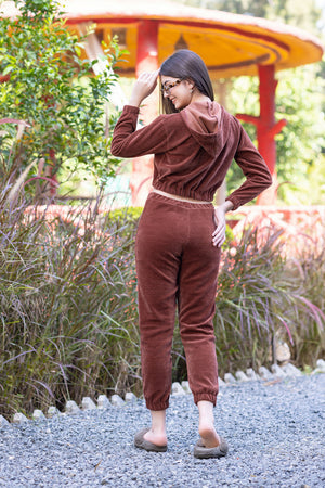 Winter Co-ord with Hood