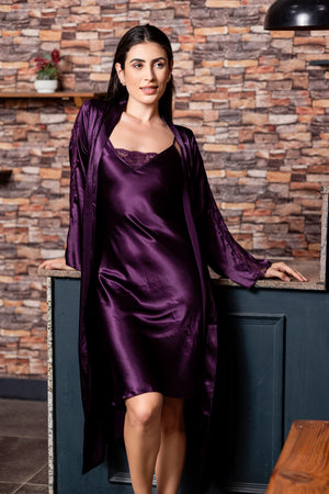 Robe & Nighty in New Supersoft satin