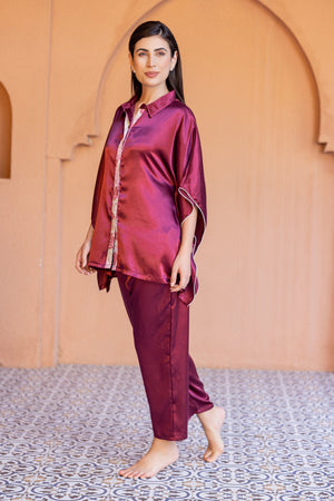Silky Satin Co-ord set