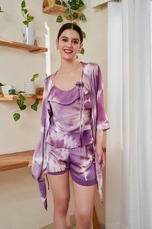 Tye & Dye Sleep set in Satin