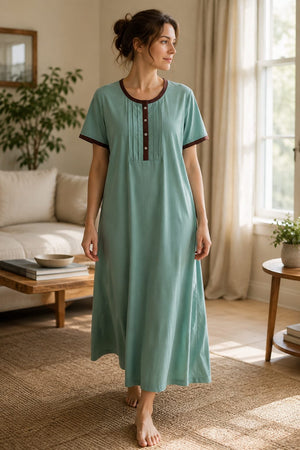 The Serene Belle Cotton Nightie - Private Lives