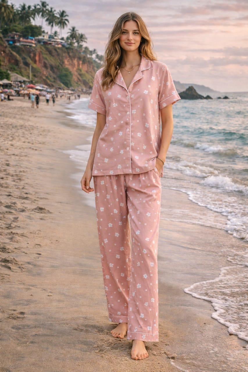 Sunset Beach Pajama Look