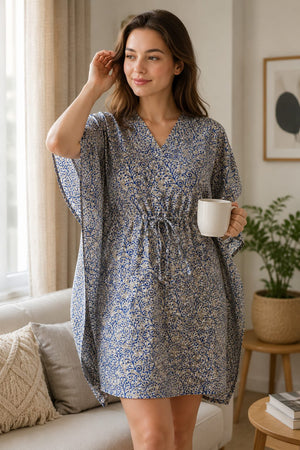 Vanya Cotton Kaftan Lounger