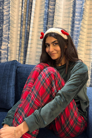 Flannel Pj set in christmas check