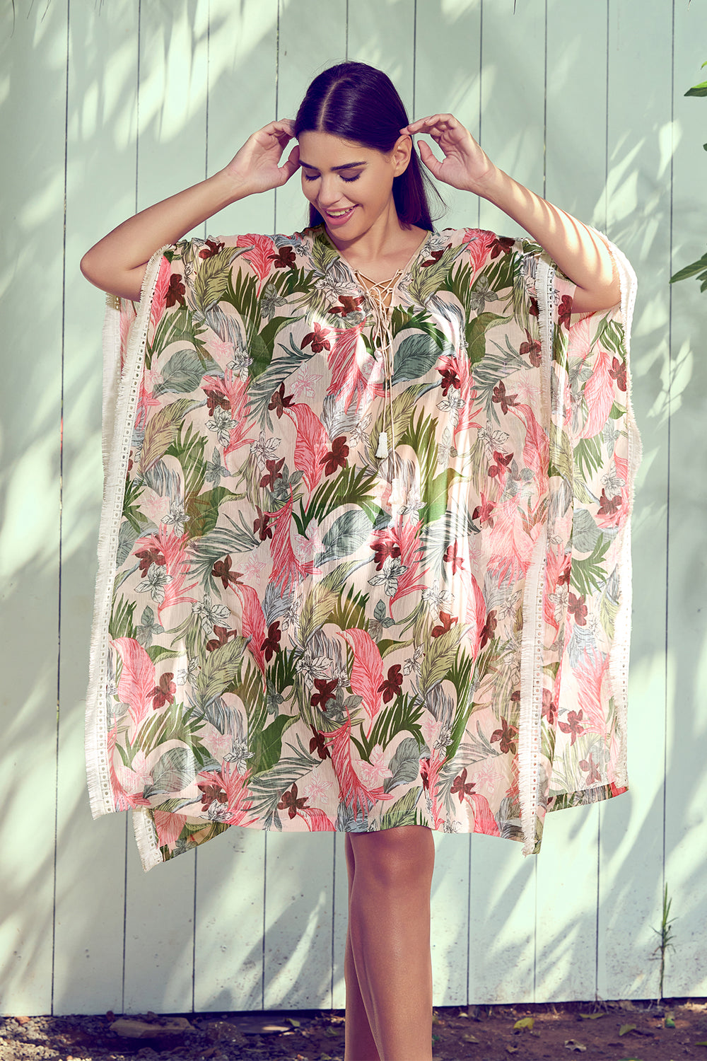 Floral Beach cover Kaftan Private Lives