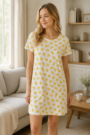 The Sunlit Serenity Lounge Nightie