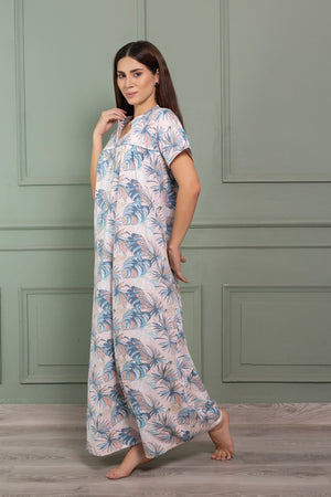 Printed Hosiery Nighty