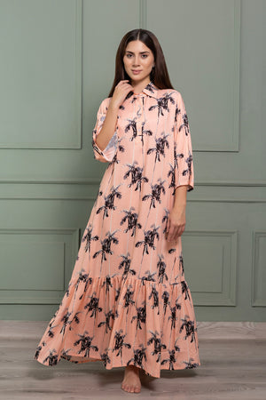 Cotton Frill Night dress