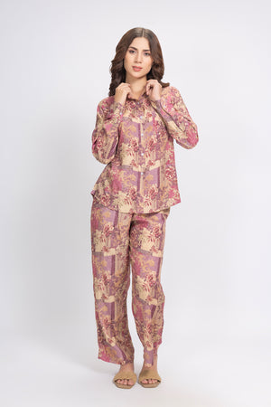 Co-ord set in Embosed Rayon