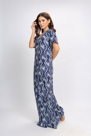 Printed Night dress in Cotton