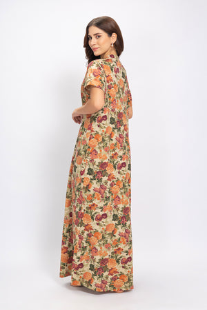 Floral Nighty in Hosiery