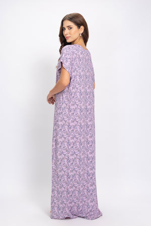 Printed Modale Paisely Nighty