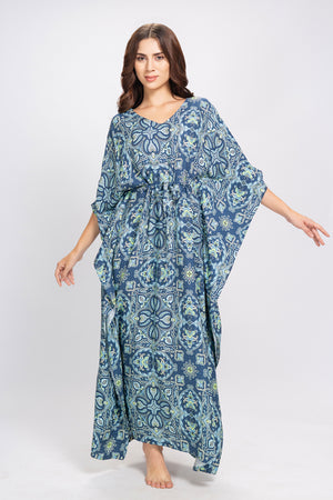 Printed Cotton Kaftan
