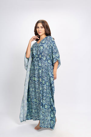 Printed Cotton Kaftan