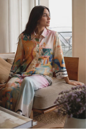 Brush stroke Co-ord set