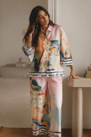 Brush stroke Co-ord set