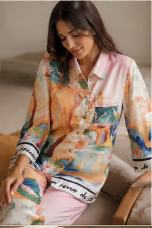 Brush stroke Co-ord set