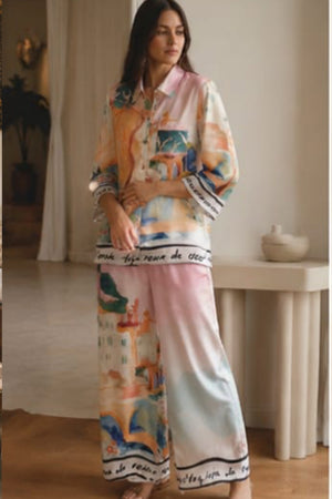 Brush stroke Co-ord set