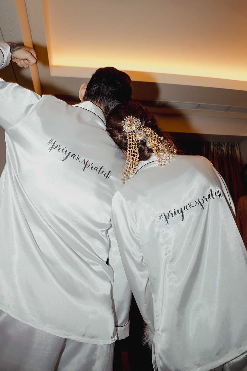 Prateik & Priya Exclusive Customizable - Couple Set