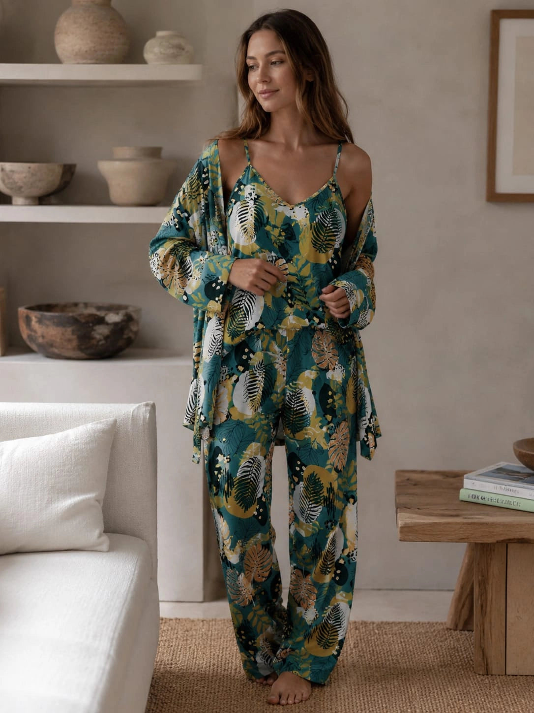Garden Reverie Robe Lounge Set