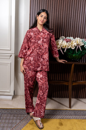 Co-ord set with Gold buttons