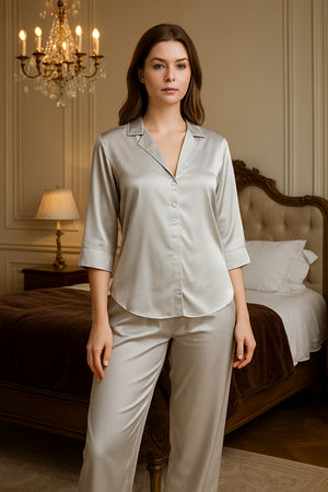 Moonlight Manor Satin Night Suit