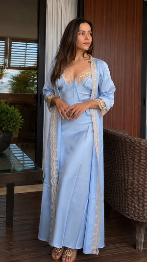 Celeste de Noyon Couture Night Gown Set