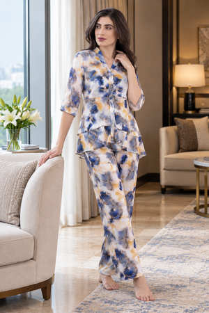 The Painted Sky Satin Co-ord Set