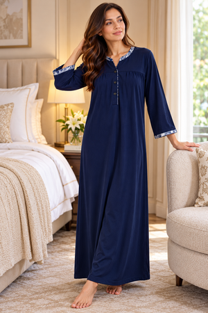 The Midnight Willow Nighty in Hosiery