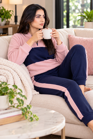 The Fresh Start Track Suit in Polar Fleece