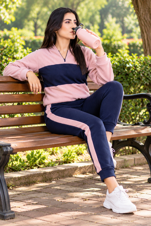The Fresh Start Track Suit in Polar Fleece