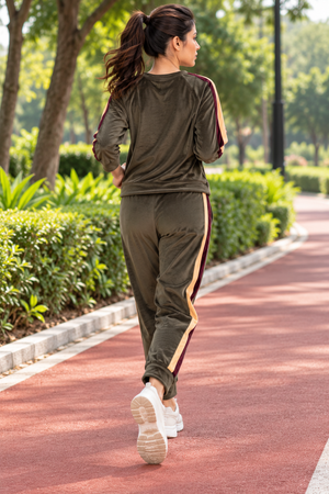 The Sable Luxe Velour Tracksuit