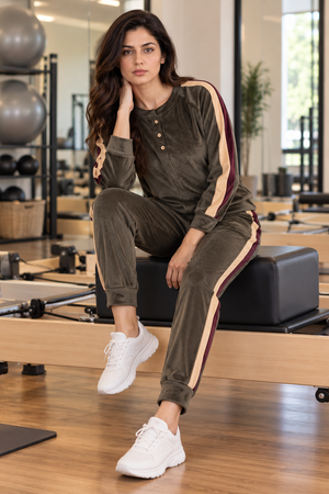 The Sable Luxe Velour Tracksuit