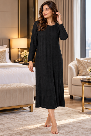 The Effortless Living Black Dress