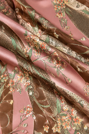 Blush Reverie Satin Nightgown