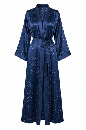 Starlit Sapphire Serenity Robe
