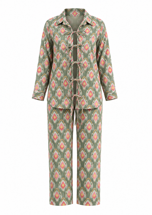 Ikat Whisper Lounge Co-ord Set